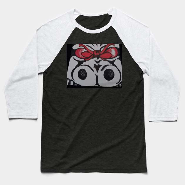 Possessed Baseball T-Shirt by Wrek